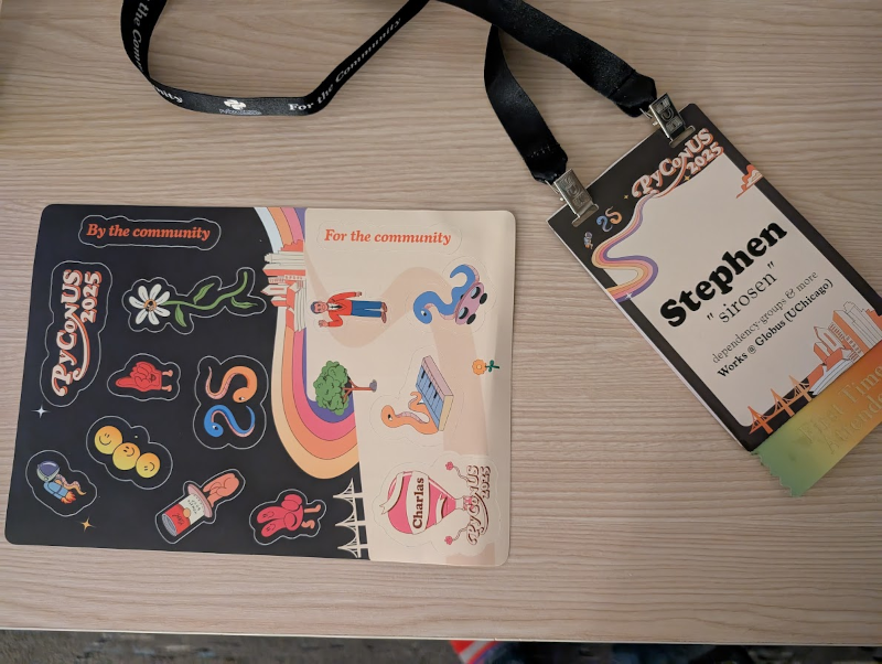 The Badge & Stickers